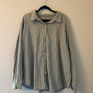 vintage plus size flannel